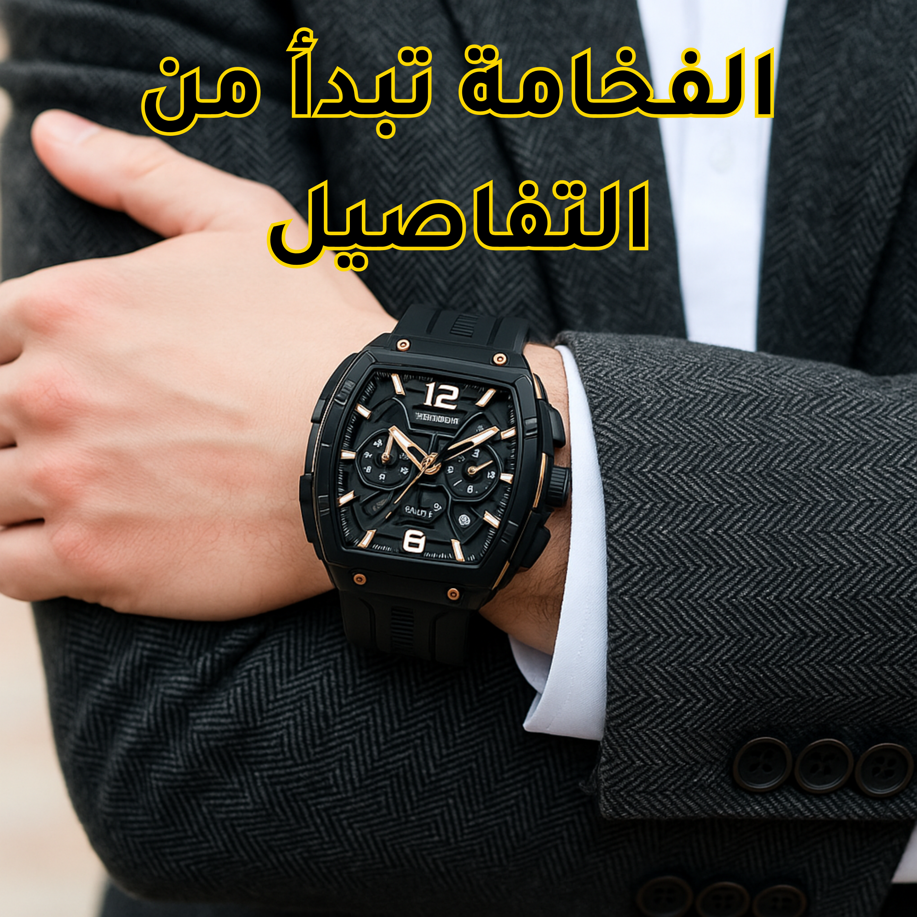 🕰️ ساعة مارك فيرويل | حين تتحدث الفخامة بصمت
