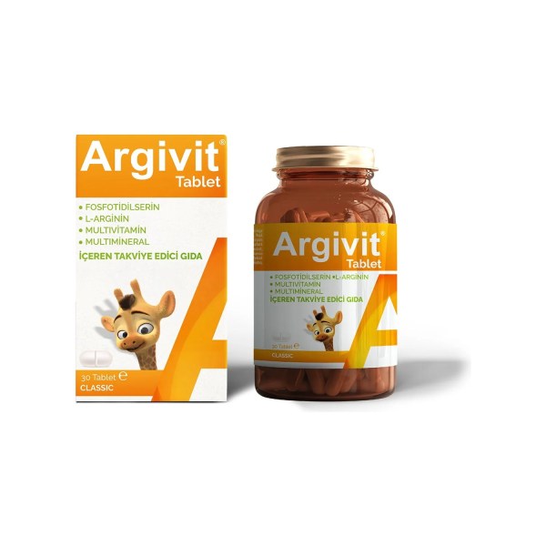 Argivit Tablet Multivitamins to open appetite and support growth