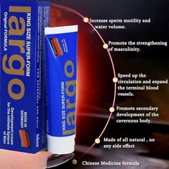 50ml Largo Men'S Penile Enlargement Gel Increased Size Erection Thickening Paste Extract Male Extension Agent Growth Cream Delay